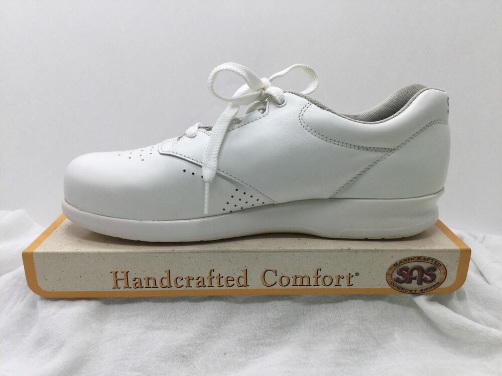 SAS Freetime White Walking shoes Womens 7S Comfort shoes New